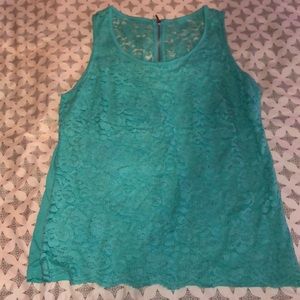 5/$25 Lace front career tank size L